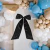 Large Polyester Ribbon Bows for Party Decorations Birthday Baby Shower Bridal Shower Bachelorette Graduation Wedding Backdrop