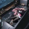 Large Gaming Mousepad Cute Anime Girls Locking Edge Keyboard Mouse Pad Gamer Non-Slip Computer Mouse Mat Kawaii Deskmat Carpet