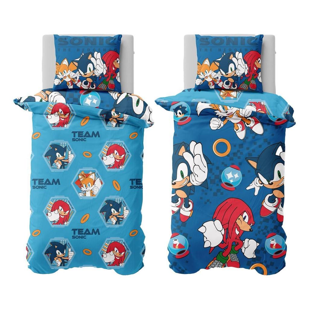 Sonic The Hedgehog Team Reversible Duvet Set
