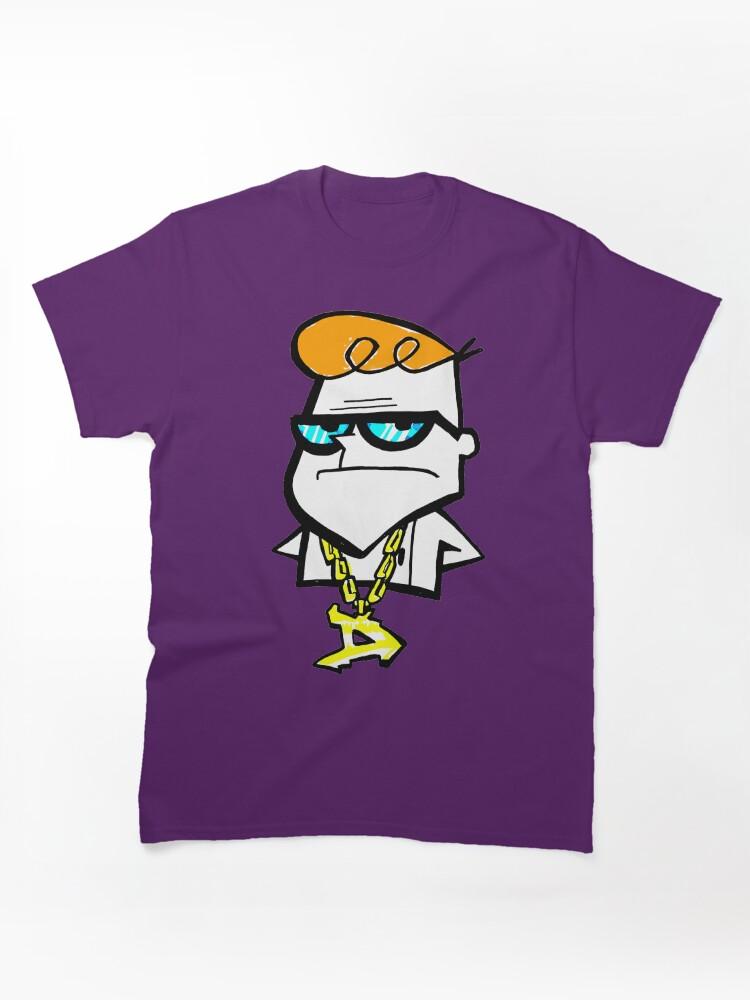 Dexter's Laboratory Dexter from Dexter's Laboratory? wearing a hip hop Gold Chain Classic T-Shirt