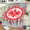 Coperte in Flanella Personalizzate a Tema Eintracht Frankfurt per Esterno Morbide e Adatte a Tutte le Stagioni Perfette per Divani Letti e Campeggio