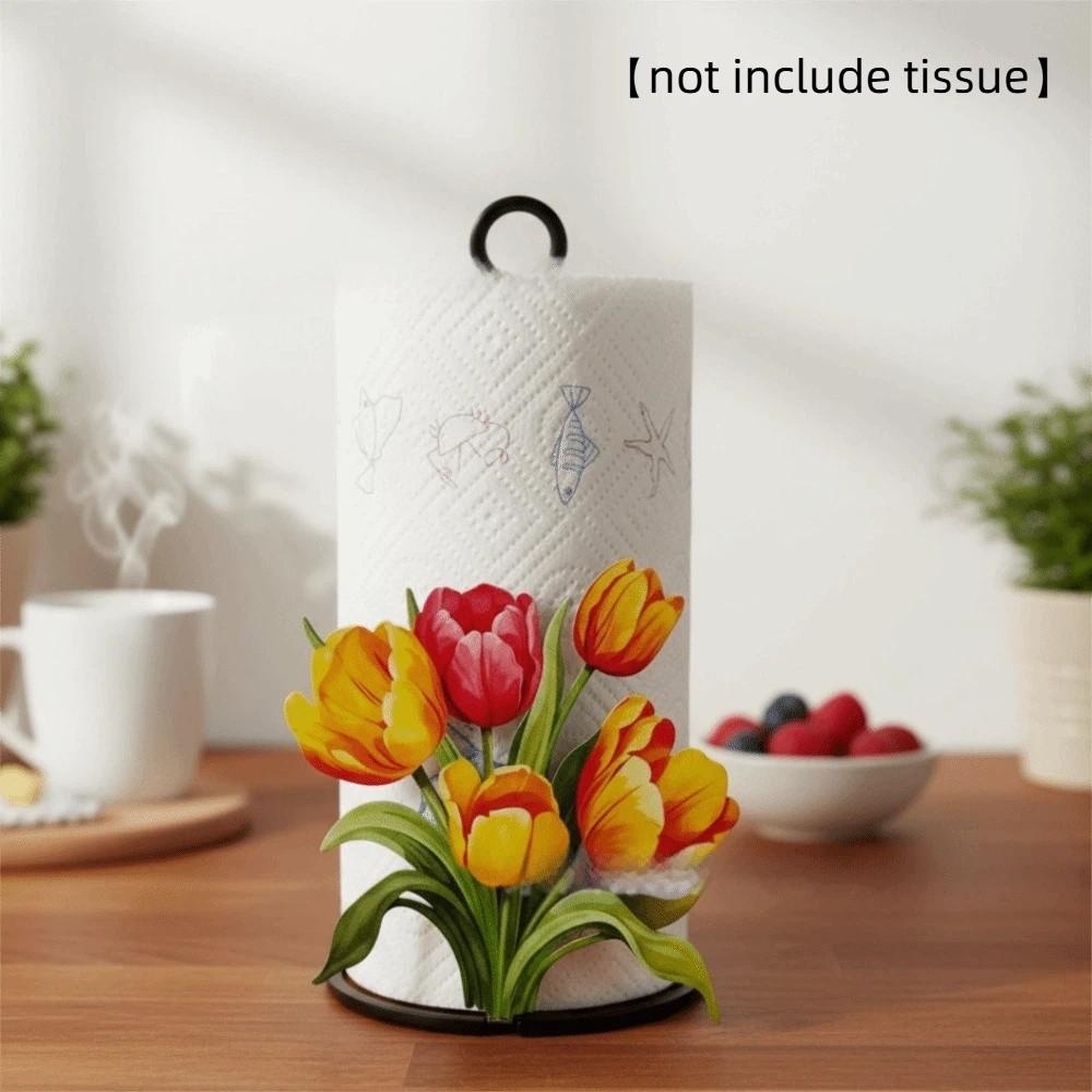 Držák na papírové utěrky Králík Stojan na ubrousky Ovoce Vertikální Stojan na ubrousky na pult