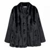 Ggpx New York Faux Fur No Collar Jacket Gq9jk028f