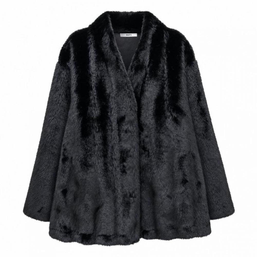 Ggpx New York Faux Fur No Collar Jacket Gq9jk028f