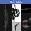 QKZ DM10 3.5 MM Headset With Microphone In-Ear Earphones For Xiaomi Huawei Iphone 4s 5 5s 6 6s HiFi Music