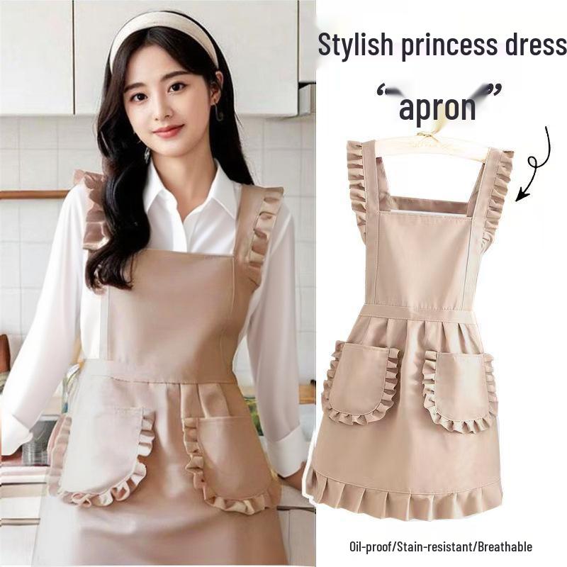 Princess Style Korean Apron for Kitchen, Salon, or Maid Outfit