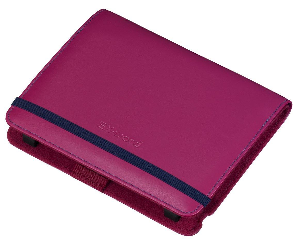 

Casio Ex-word Electronic Dictionary Case XD-CC2105VP Book Cover Type, Vivid Pink