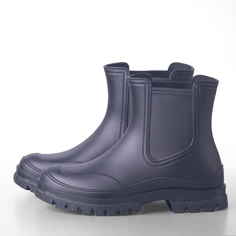 Women's new rain shoes boots outdoor work rubber shoes lightweight non-slip kitchen overshoes