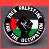 Palestinsk flaggpin Förenade Palestina-märke Metalllegeringstillbehör