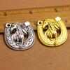 Keychain Holder Souvenirs Gift Vintage Antique Gold Silver Color Horse Pendant Accessories Gift Jewelry