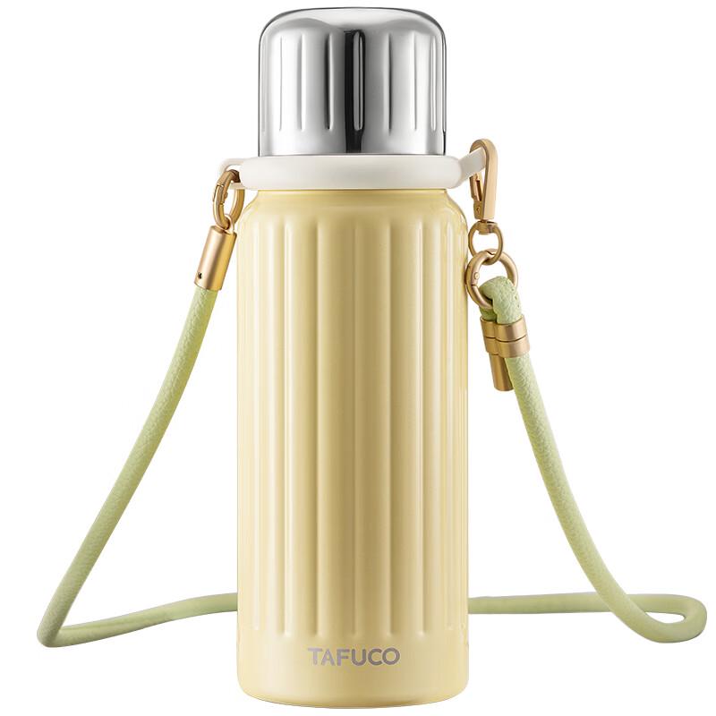 TAFUCO 316 Stainless Steel Large Capacity Thermal Bottle with Pop-up Lid