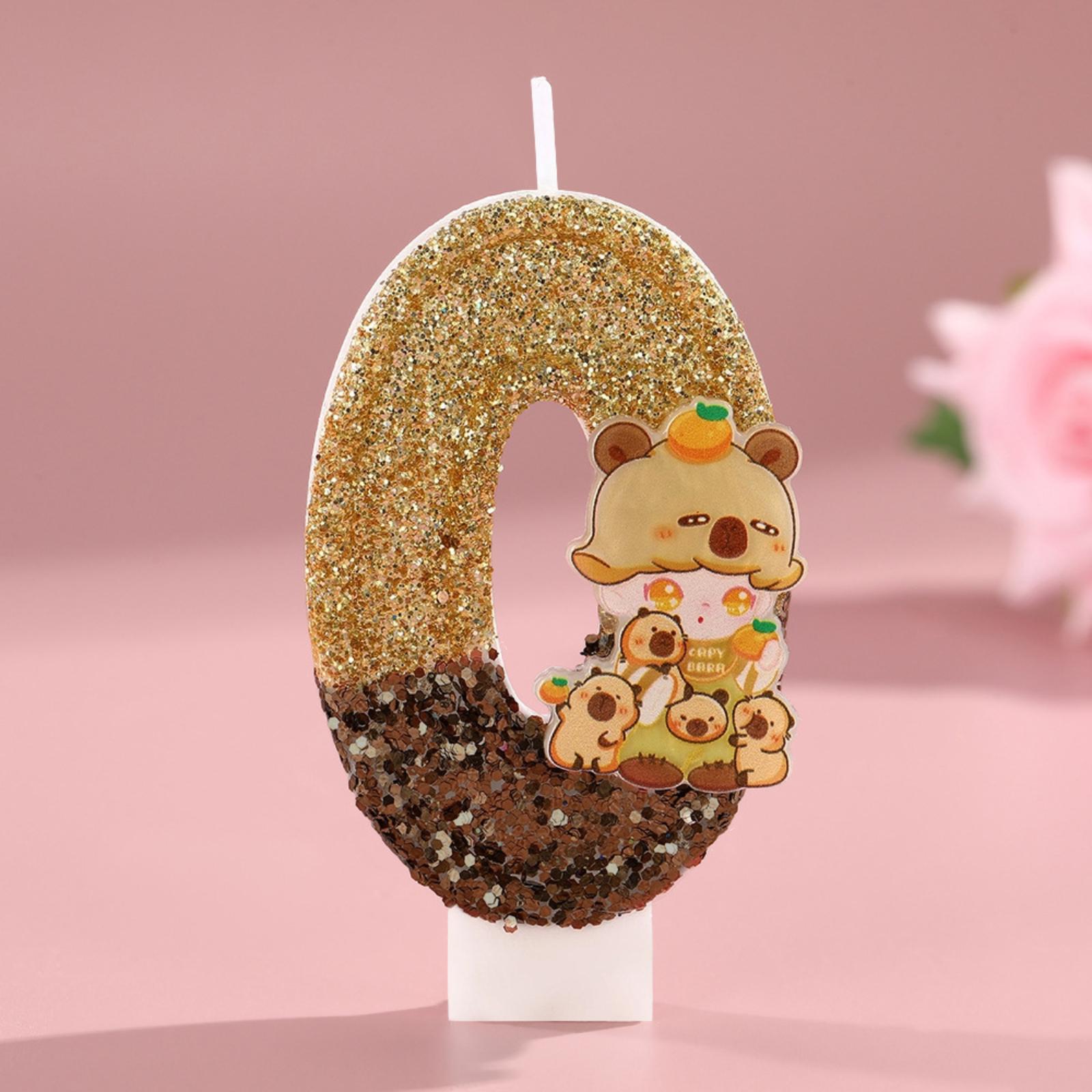 

Cute Cartoon Digital Candles, Birthday Candles, Party Decorations One Size