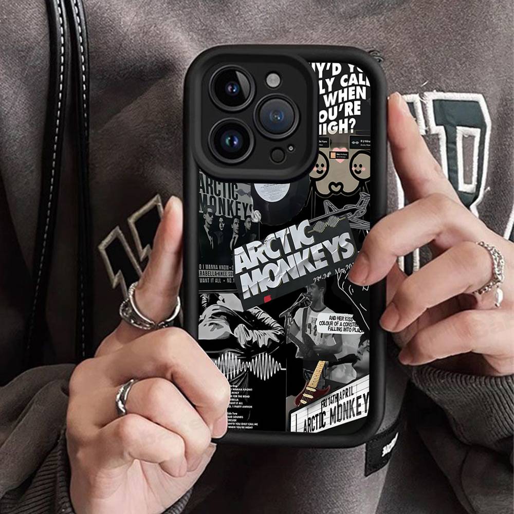 

Rock A-Arctic Band M-Monkeys Music Phone Case For IPhone 17 16 15 14 13 12 11 Pro Max Anti Drop Soft Cover iPhone 14pro max