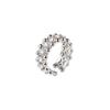 New 2026 Vintage Zirconium Open Index Finger Ring for Women - Light Luxury Summer Style