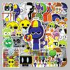 50 stuks Rhythm Box Waterdichte Muziekstickers voor Auto, Telefoon en DIY Speldecoratie