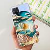 For Oppo A73 5G Case CPH2161 Stylish Painted Cover Clear Silicone Phone Case For Oppo A73 A 73 OppoA73 5G Back Cover Soft Fundas