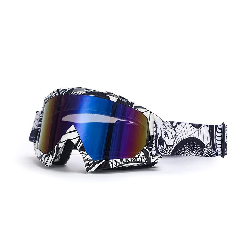 Motocross Motorcycle Windproof Goggles Harley Riding Splash-proof Goggles Hiking Sports Windproof Sand Goggles