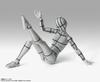 TAMASHII NATIONS S.H.Figuarts Body-chan -Sports- Edition -Wireframe- (Gray Color Ver.) Approximately 135mm PVC & ABS Painted Movable Figure