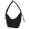 New FILA Fitness Fabric Dumpling Bag, Crossbody Bag, Shoulder Bag Mini Women's Pitch Black A13W531163FBK