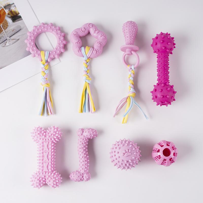 Cross-Border Pet Chew & Teaser Toy for Dogs & Cats – Teething, Training, Amusement: Small Dog Cloth Rope Knot.