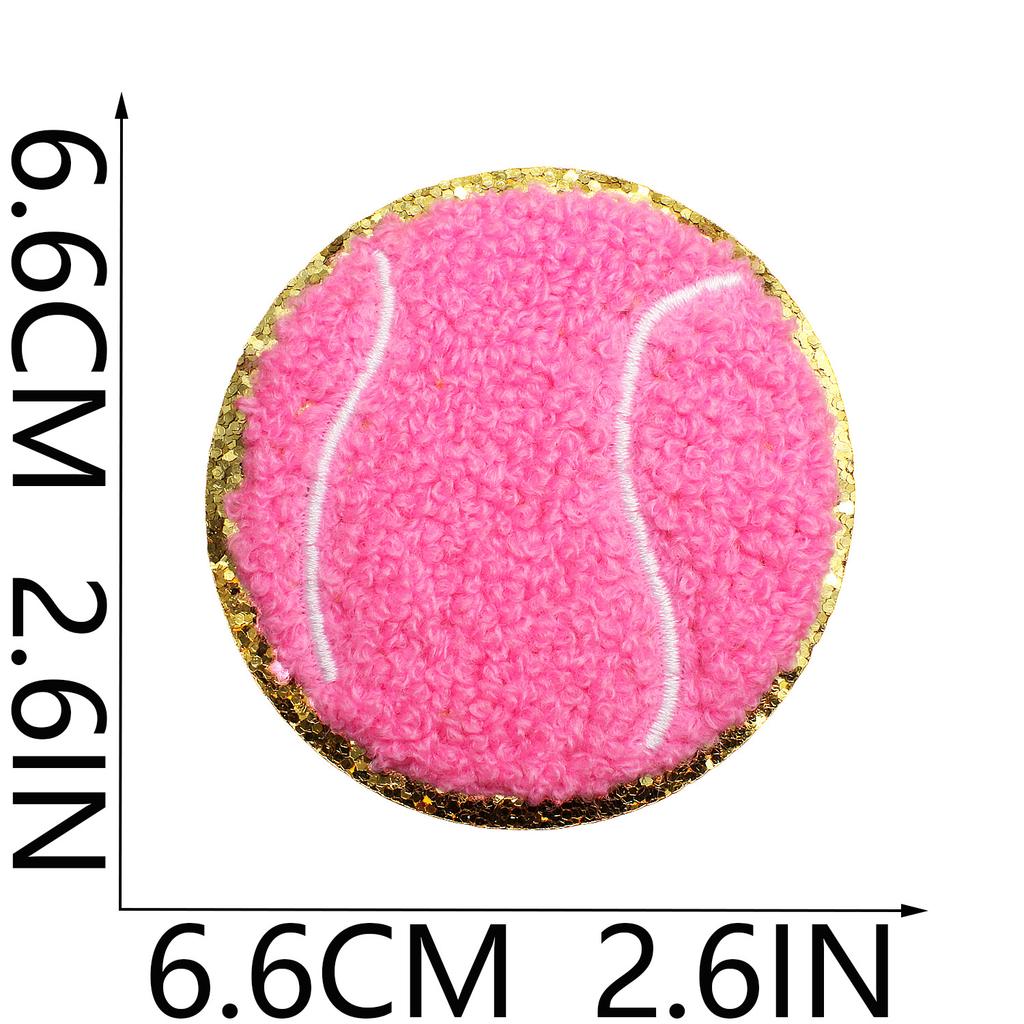 Chenier Football Embroidery Cloth Sticker Children'S Bag Decoration Towel Embroidery Volleyball Patch Sticker Computer Embroidery Stamp Ironing