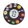 Billiards Design Wooden Frame Wall Clock for Home, Office And Garage.