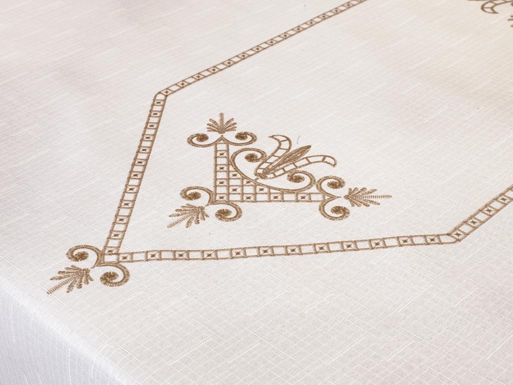 Gipiurowy obrus Lale z nadrukiem Es