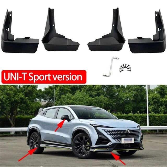 Schmutzfänger Auto Vorne Hinten 4 Stück Kotflügel Speziell Kotflügel Schmutzfänger Autozubehör Für Changan UNI-T UNIT -2023 Schmutzfänger Schutz