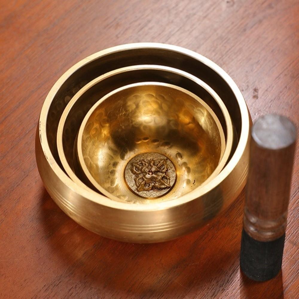 Soft Cushion Nepalese Singing Bowl Stress Relief Sound Bowl Bowl Ornaments  Mindfulness Practice