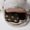 Plush Cartoon Rabbit Shaped Crossbody Bag Soft Faux Fur Rabbit Shoulder Bag Fluffy Cute Bunny Sling Bag for Women Girls