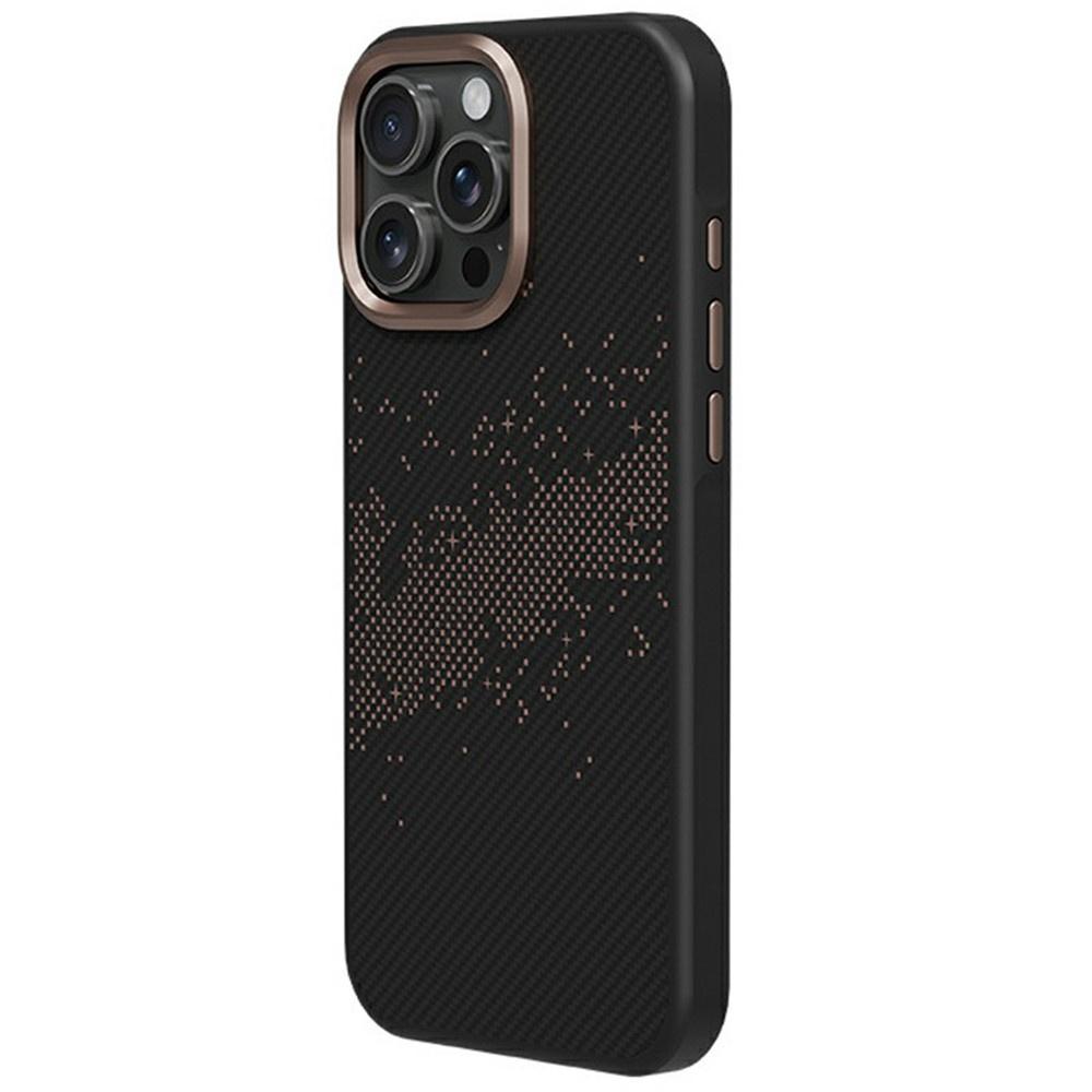 iPhone 15 Pro Case, Milky Way, Gold