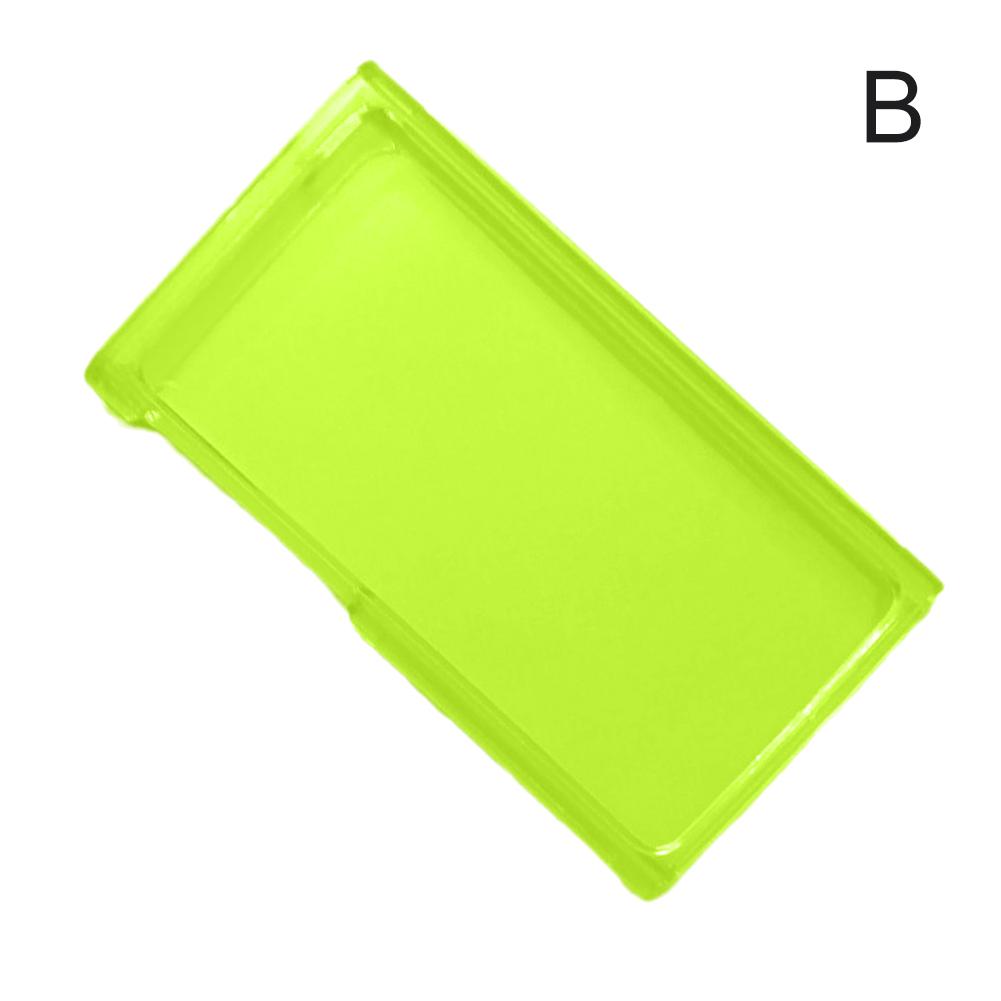 Funda de Gel TPU Transparente Brillante Para Nuevo IPod Nano 7ª Generación 7G Carcasa Protectora Protector de Pantalla Gratis J4U6