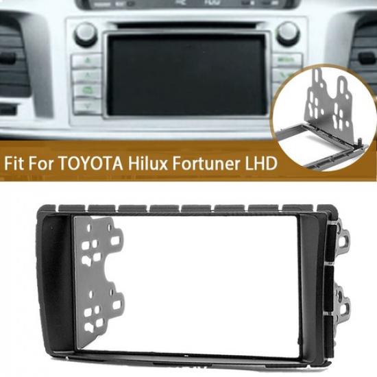 Автомобильная 2-DIN Панель Рамка для Стерео Радио DVD для TOYOTA Hilux Fortuner
