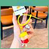 Sød Pvc Tegneserie Crayon Shin-chan Nøglering Til Børns Fødselsdagsgaver