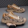 Shoes New Four Seasons Men's Shoes Fashion Low-top Lace-up Platform Sole Men's Casual Shoes