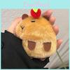 Capybara Plush Adorable Keychain Soft Toy  Bags Featuring Cute Design