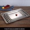 304 Stainless Steel Multi-Purpose Rectangular Serving Plate