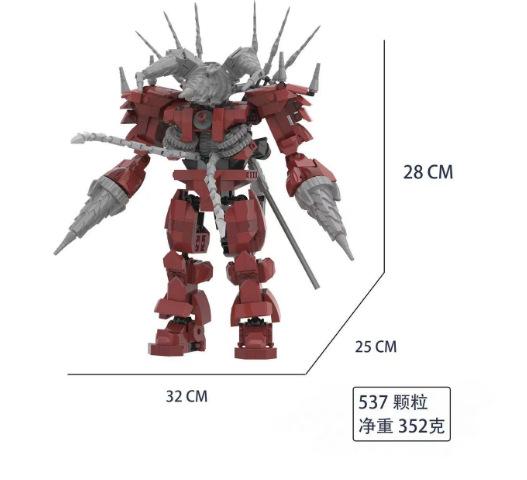 Skibidi Toilet MOC Abstract Robot Building Blocks Compatible With  Titan Drill Man Model Bricks Toys