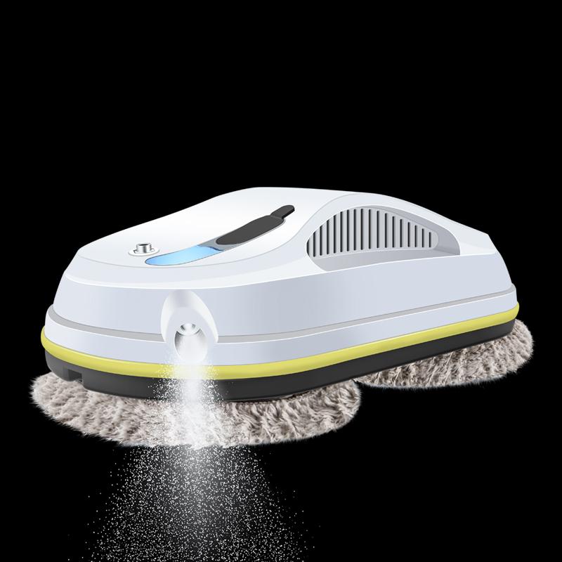 

PuRuiKai Household Window Automatic Water Spray Cleaning Robot,With Intelligent Edge Detection System,Robot Glass Cleaner EU белый