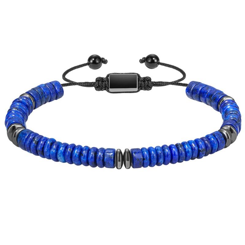 Natural Stone Beaded Adjustable Bracelet Women Minimalist Geometric Design Handmade Crystal Jewelry