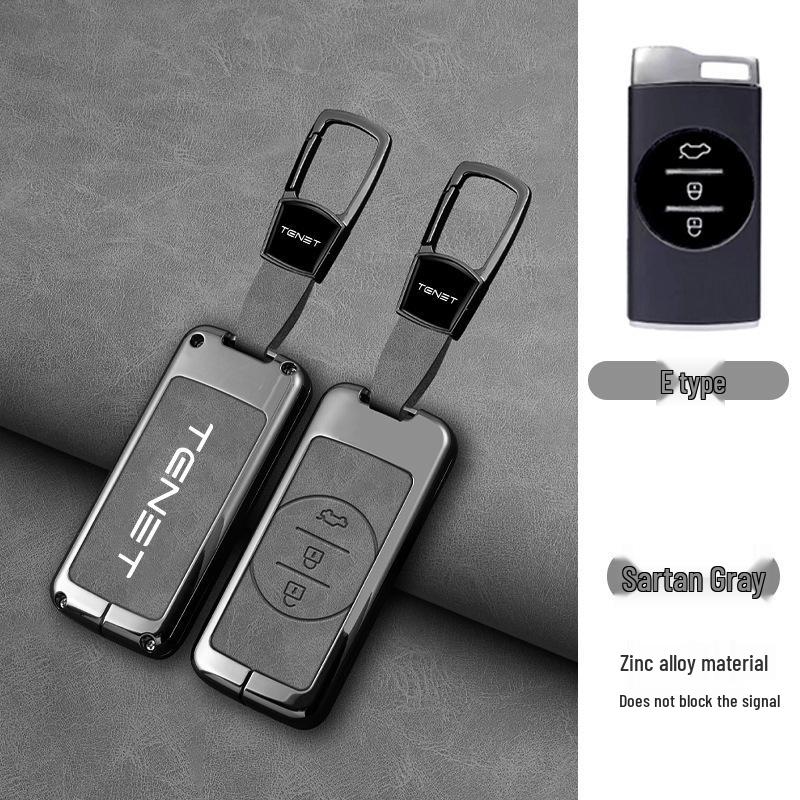 Tenet Tianneng Key Case T4/T7/T9: Stylish Metal Key Shell for Men & Women