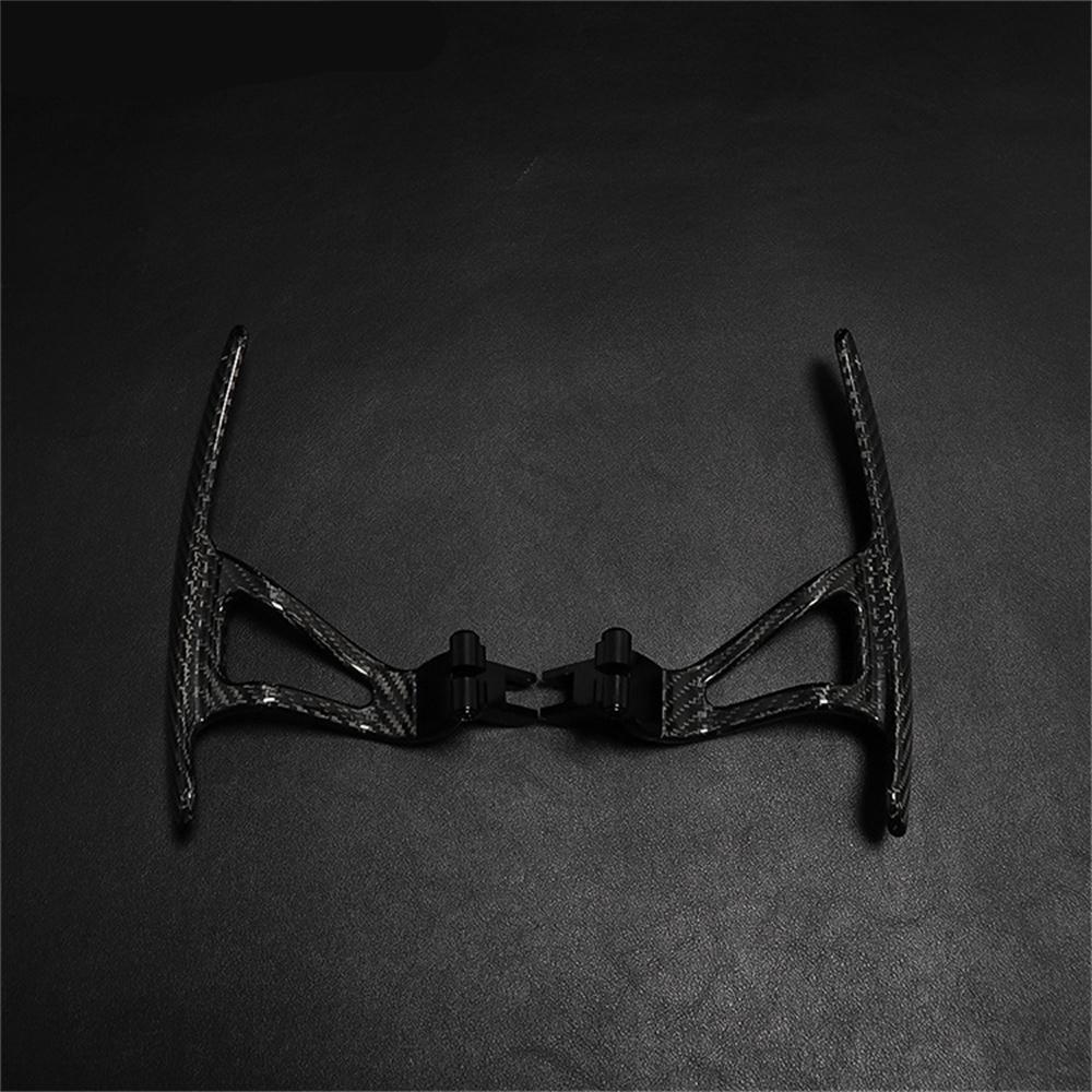 Car Carbon Steering Wheel Paddle Shifters Fit For Nissan Gtr R35 Nismo 2008-2016