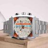 569 Orologi Meccanici Automatici da Uomo Design Retro Moda Data Giorno Impermeabile Cinturino in Acciaio Quadrante Quadrato Orologio da Polso da Uomo