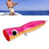Floating Popper Lure Large Size Water Popper Durable Fishing Popper Lure  for Trout