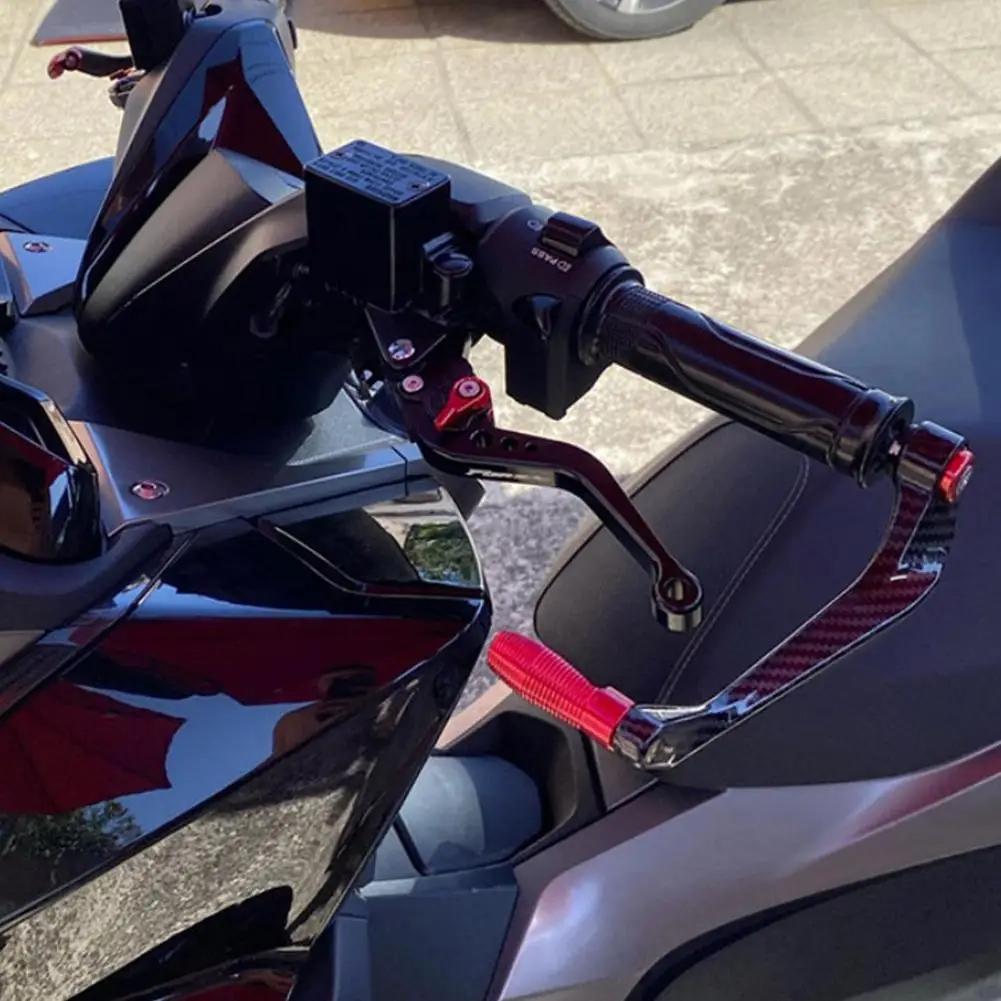 Motorcycle CNC Aluminum Handlebar Brake & Clutch Lever Handguard Shield and Protector Gear Modification Accessories