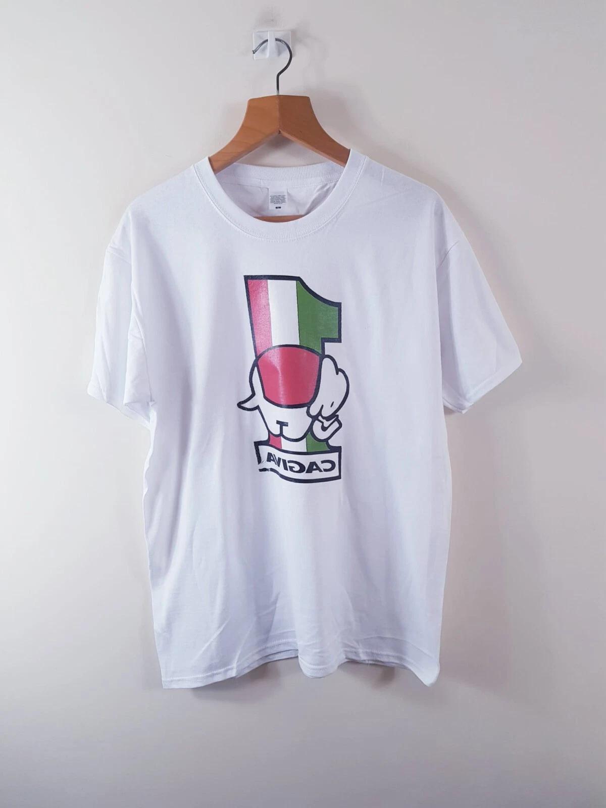 

Unisex Adult Casual Graphic Cagiva Elephant Number 1l Style Motorcy... S