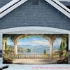 2D Floral Arch Balcony Backdrop Outdoor Wedding Photography Decor