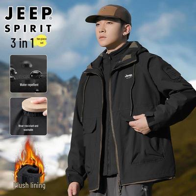 JEEP SPIRIT Men's 3-in-1 Outdoor Jacket