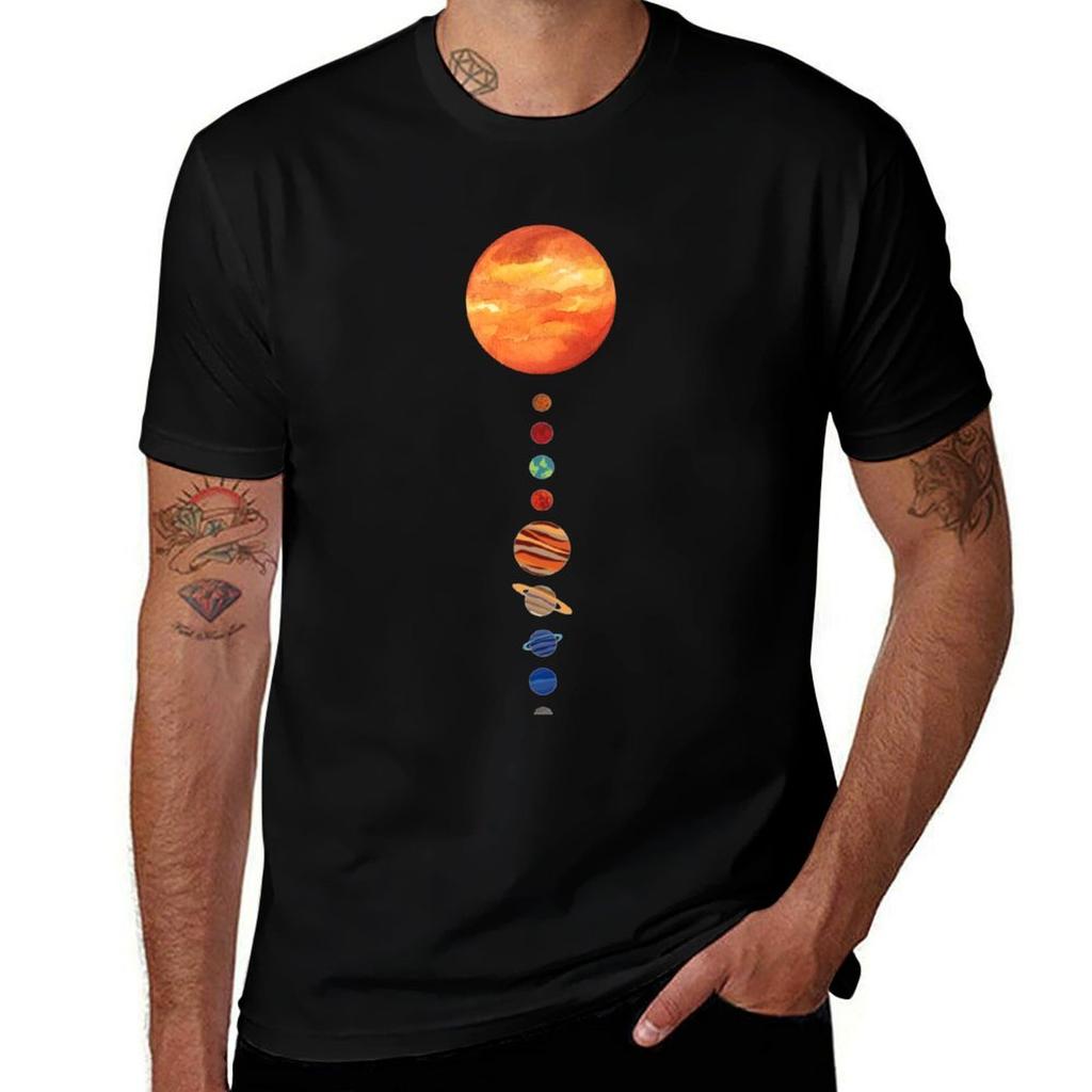 Planet Of Solar System Tshirt Christmas Theme Tee Top