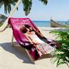Dirty Dancing Print Beach Towel, Large Soft Quick Dry Towel for Beach Camping Swimming
